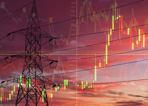 Strommast, Charts im Vordergrund